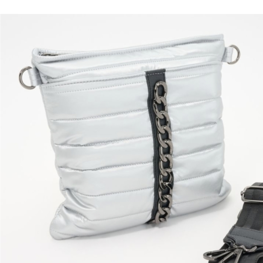 Think Rollyn Milano Crossbody With Chain Detail